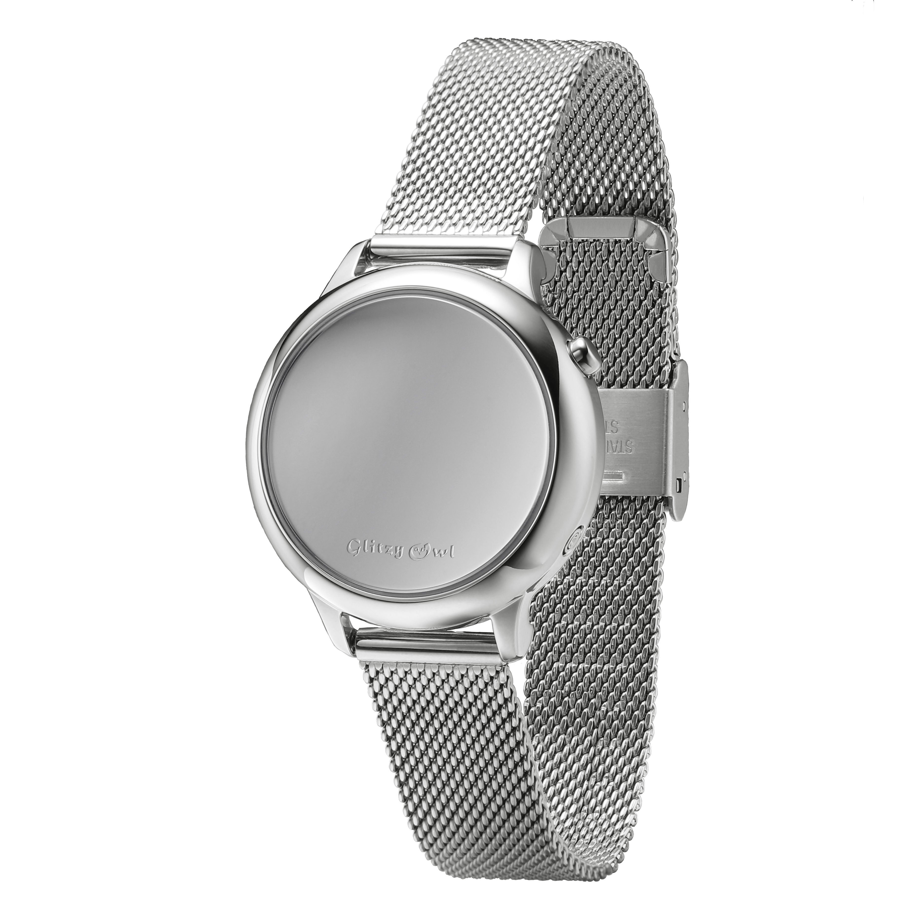 THE BUBBLE LED Stainless Steel Watch