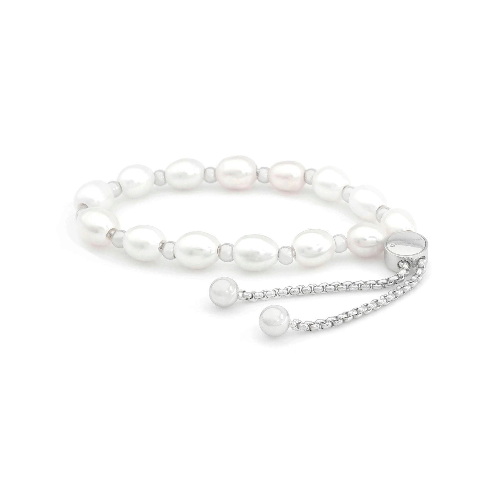 INTERVAL White Pearl Bracelet