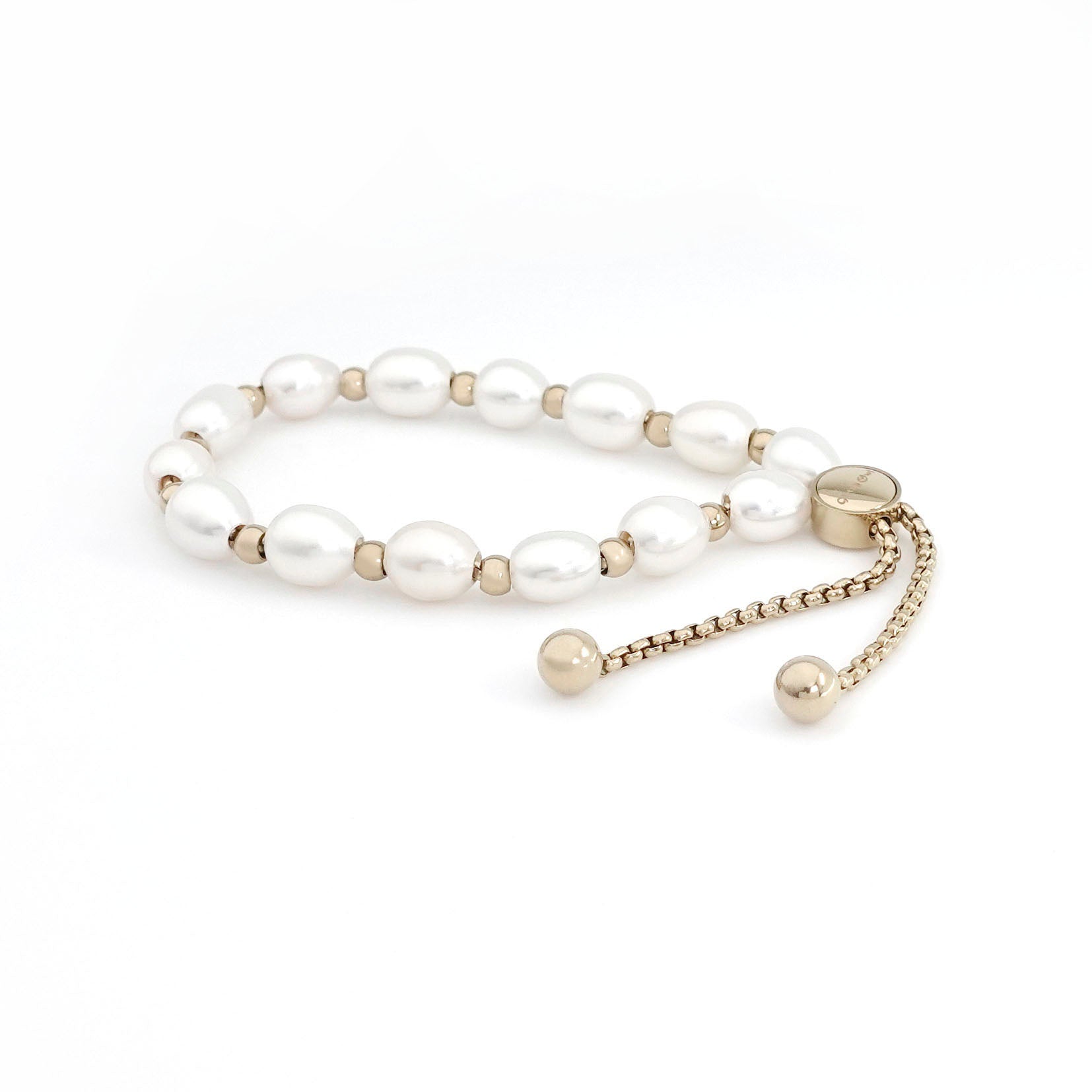 INTERVAL White Pearl Bracelet