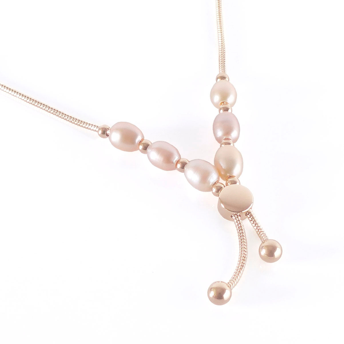 INTERVAL Pink Pearl Necklace