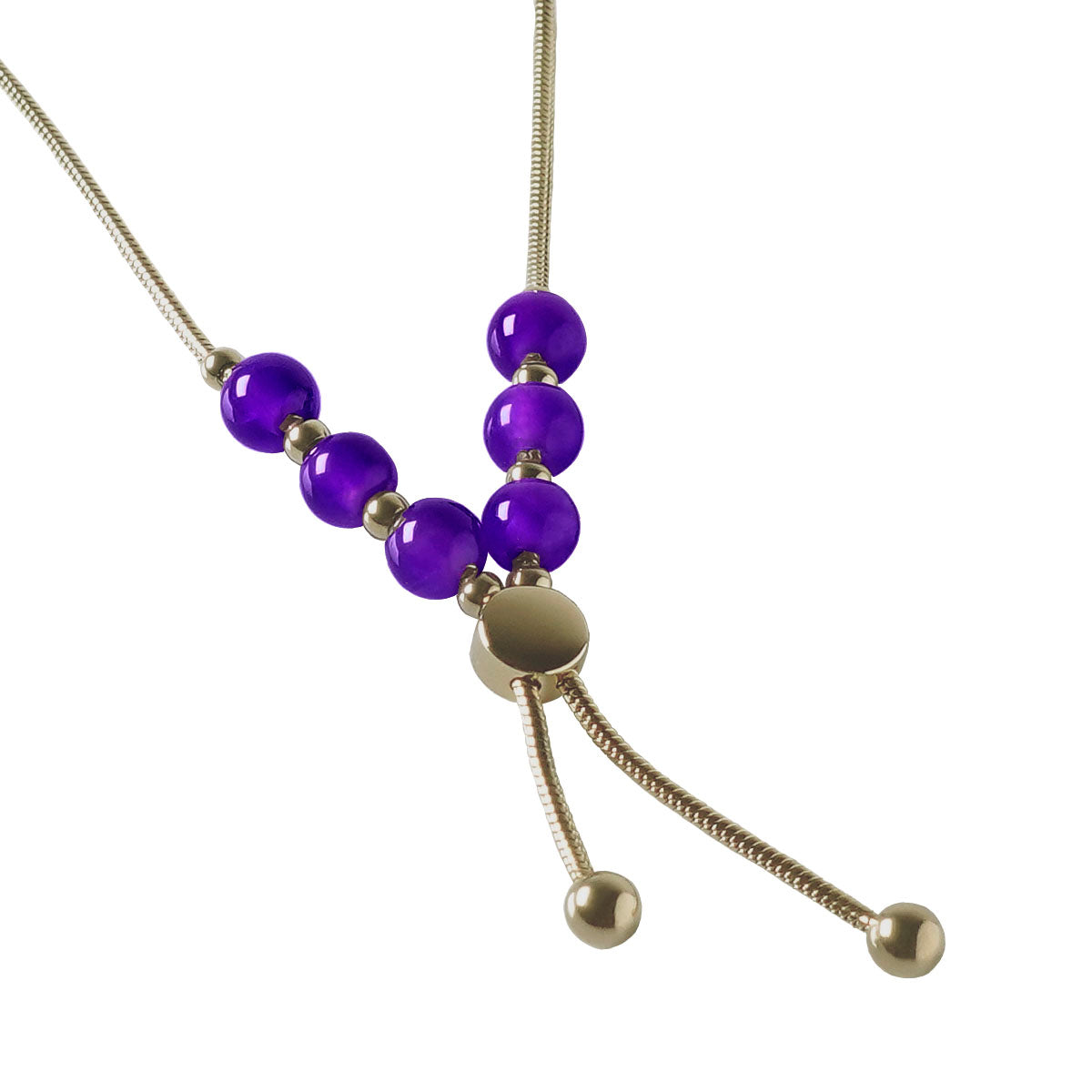 INTERVAL 紫水晶項鍊