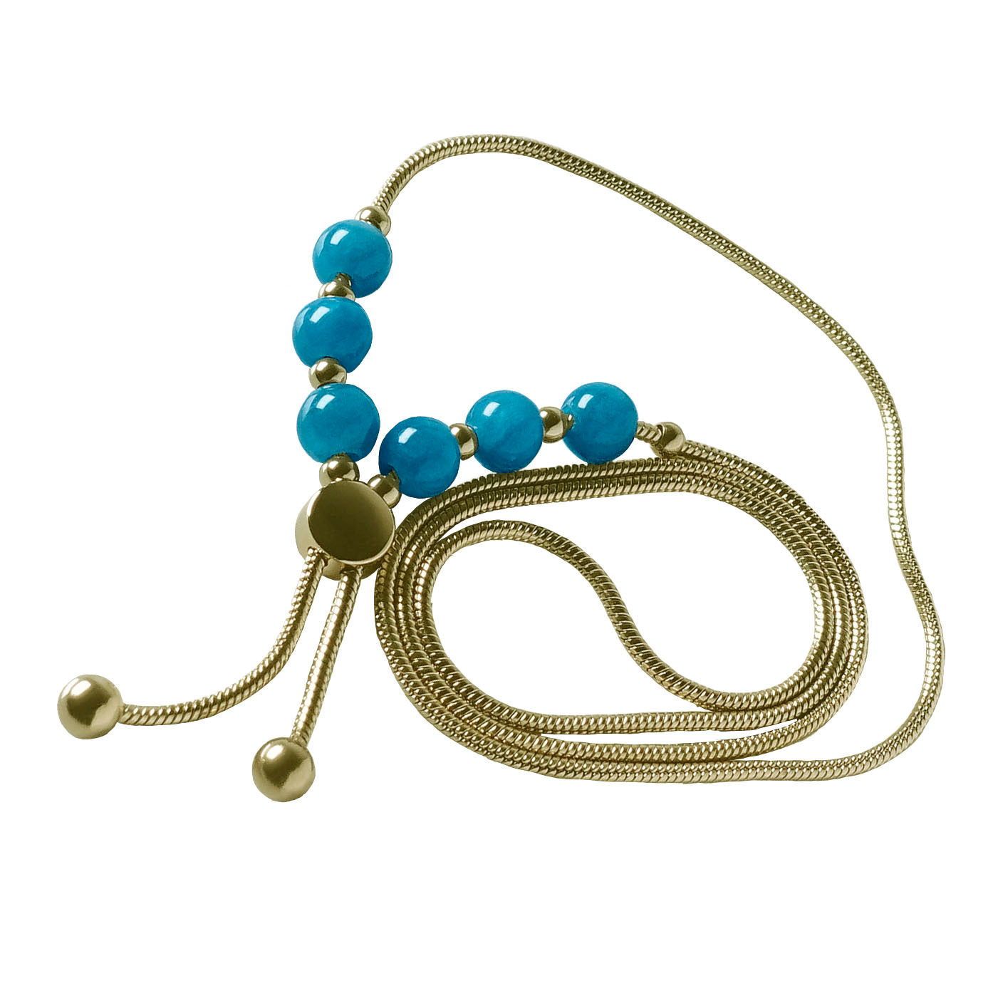 INTERVAL Blue Apatite Necklace
