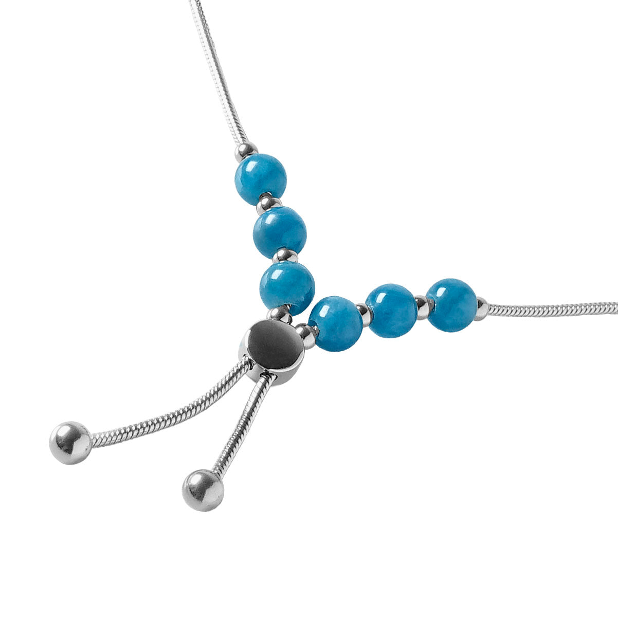 INTERVAL Blue Apatite Necklace
